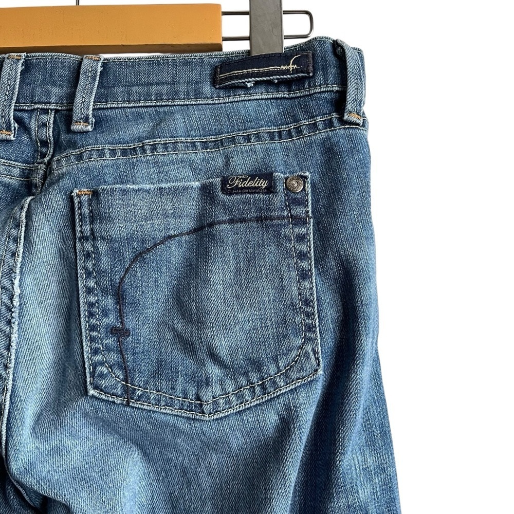 Fidelity Denim Rocco Slim Jeans Size 25 Blue Stretch - Picture 12 of 16